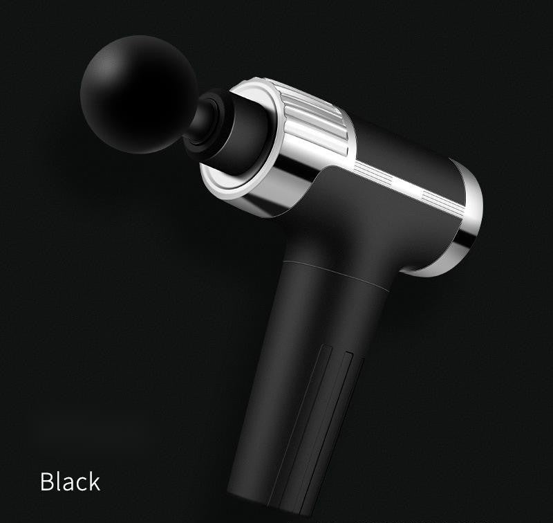 Fresh on the Scene at Buy Center: Mini Fascia Gun Fitness Massager Physiotherapy Electric Massage Gun Muscle Relaxer Black