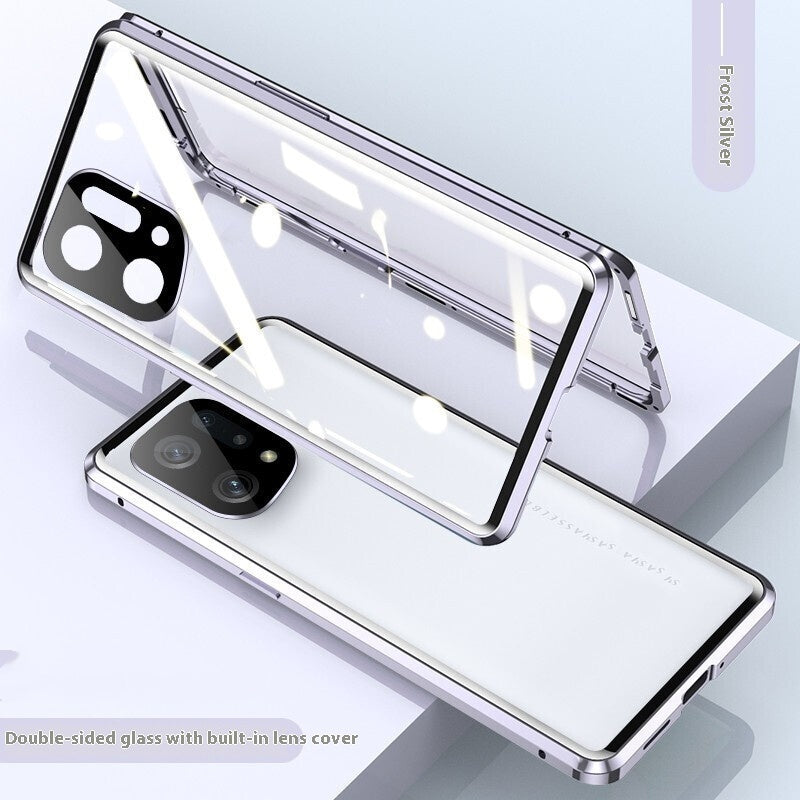 Newly Arrived at Buy Center: Phone Case Magnetic King Double-sided Glass Protection