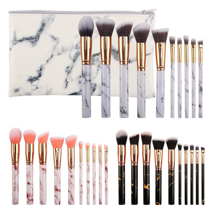 Trending Now at Buy Center: 10 marble makeup brush sets, beauty tools, blush, eye shadow, face modification, 5 big 5 small explosions.