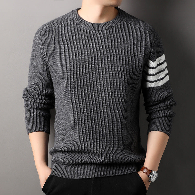 Loose-fitting Pullover Round-neck Men's Bottoming Shirt Buy Center