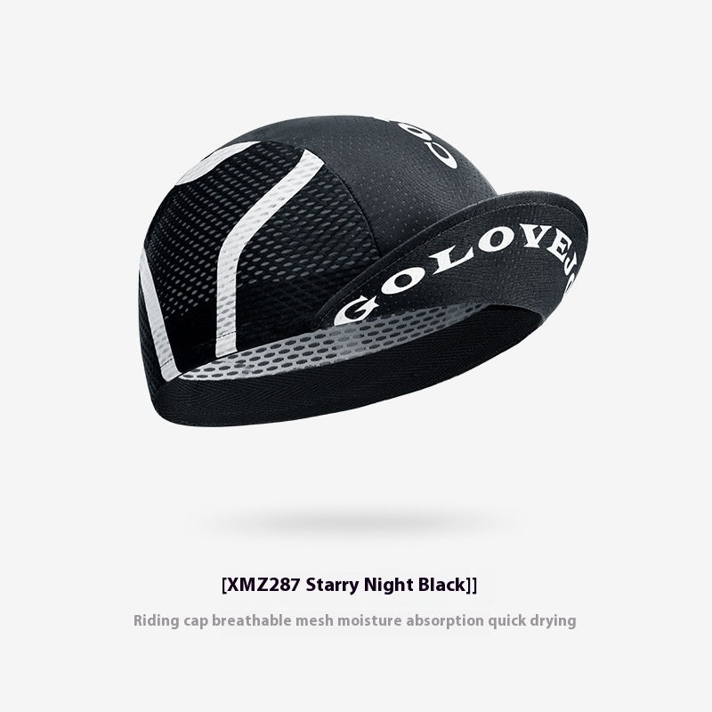 Just Arrived at Buy Center: Cycling Small Hat Summer Road Bike Sun Protection Helmet Liner Sun-proof And Breathable XMZ287 Starry Night Black