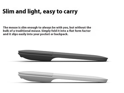 Just Arrived at Buy Center: Bluetooth 4.0 Folding Touch Wireless Mouse