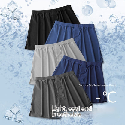 Men's Loose Ice Silk Mesh Breathable Underwear Buy Center