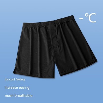 Men's Loose Ice Silk Mesh Breathable Underwear Buy Center