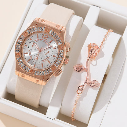 Reloj de moda para mujer con correa de PU