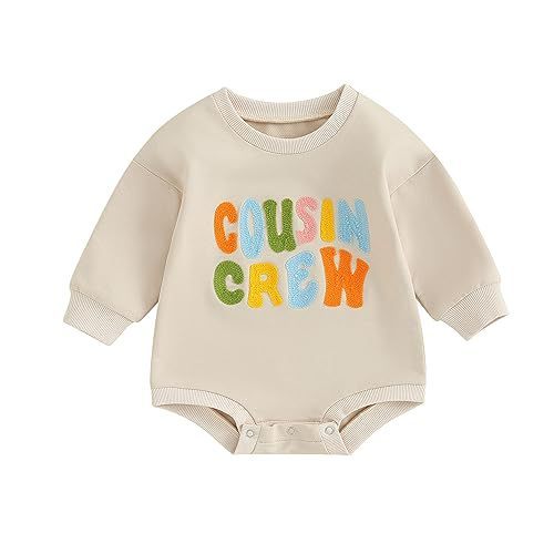 Fresh Arrivals at Buy Center: Crawling Suit Letter Towel Embroidery Jumpsuit D23909