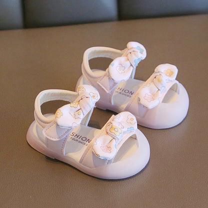 Just Arrived at Buy Center: Baby Flower Soft Bottom Toddler Shoes Flower 818 Pink