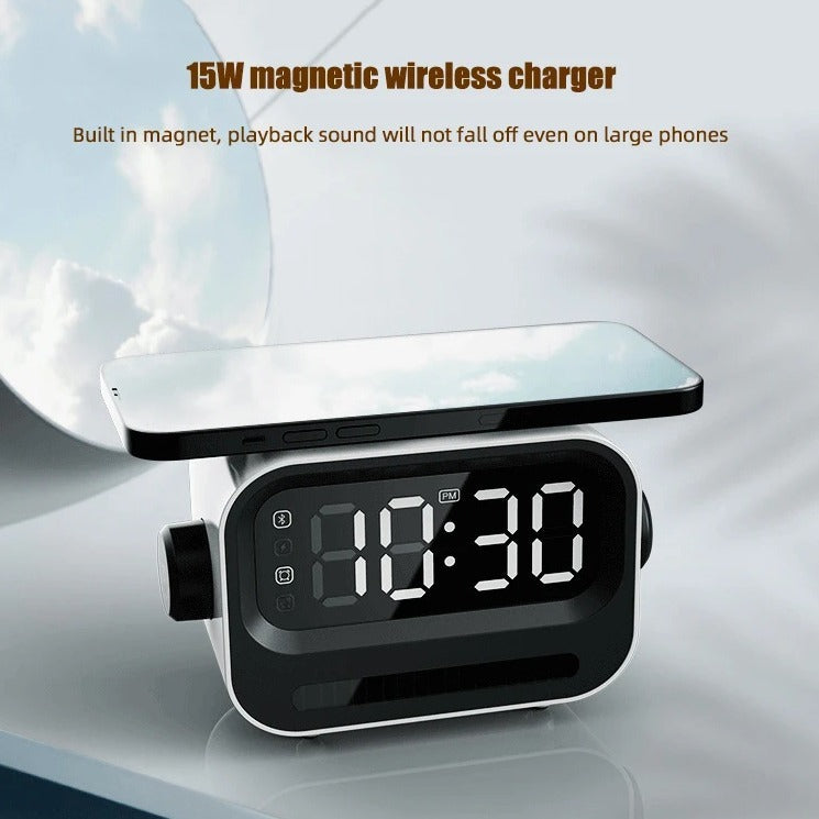 Atmosphere Light Digital Clock Alarm Clock Speaker Three-in-one | Consumer Electronics2 | Buy Center