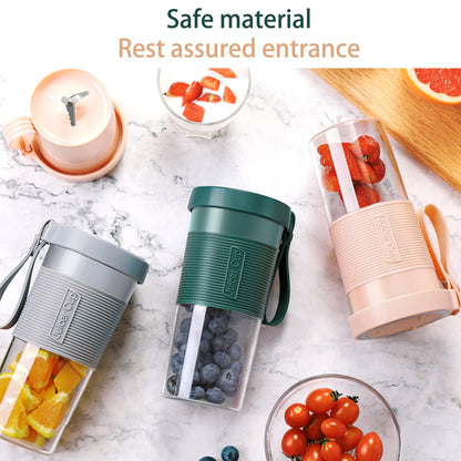 Mini USB Rechargeable Portable Blender Electric Fruit Juicer Kitchen Smoothie Maker Lightweight Sports Bottle Multifunction Blender Buy Center