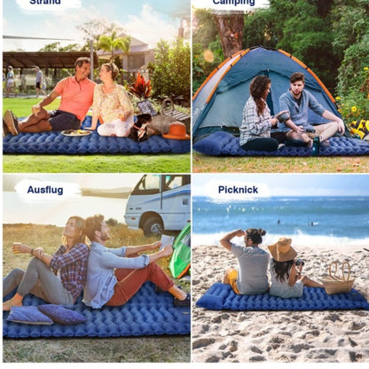 New Outdoor Self-Inflating Inflatable Camping Mattress Hiking Camping Mat Air Bed