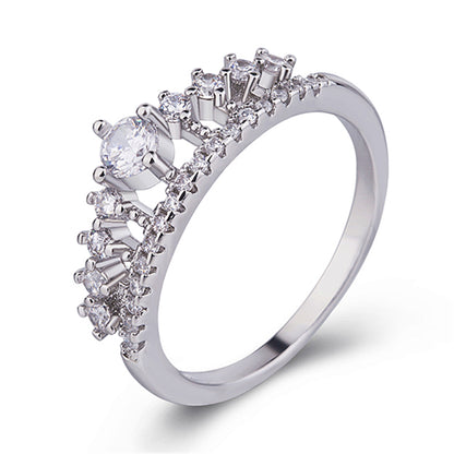 Anillo de corona con microengaste