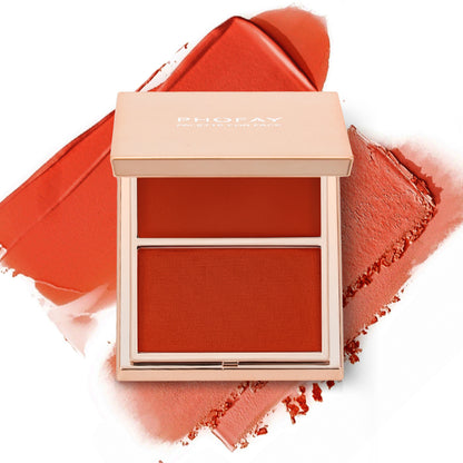 PHOFAY Double-Take Cream & Powder Blush Duo Set Buy Center