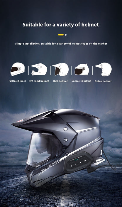 Fresh on the Scene at Buy Center: Bilateral Stereo Long Endurance Waterproof Rider Wireless Headset