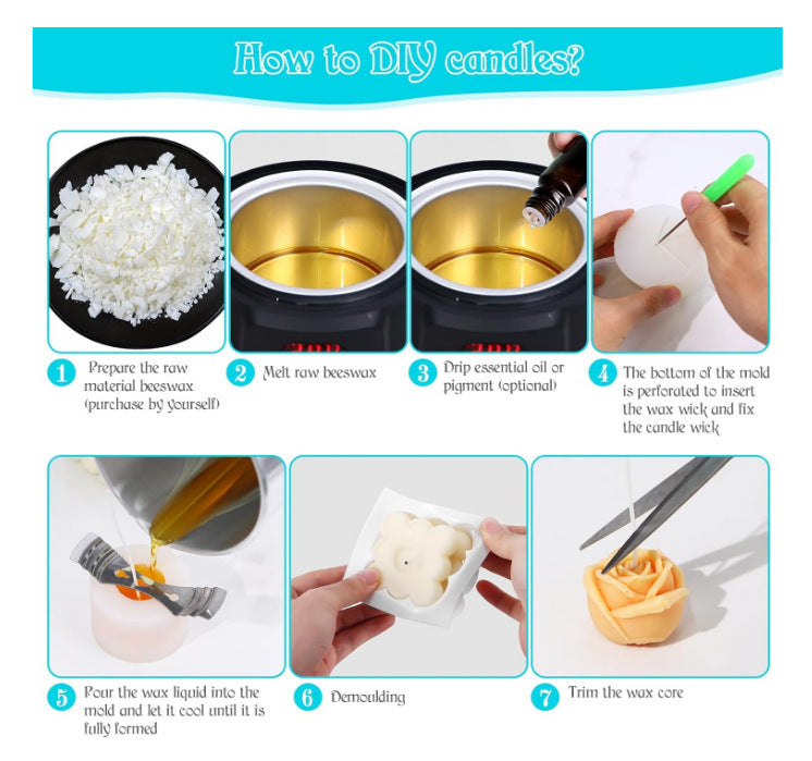 Just Arrived at Buy Center: Candle Production Tool Outfit Suit Aromatherapy Wax Supplies Kit