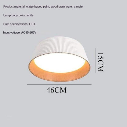 Newly Released at Buy Center: Full Spectrum Ceiling Lamp Italian Minimalistic Personalized Bedroom Light White Ceiling Type A