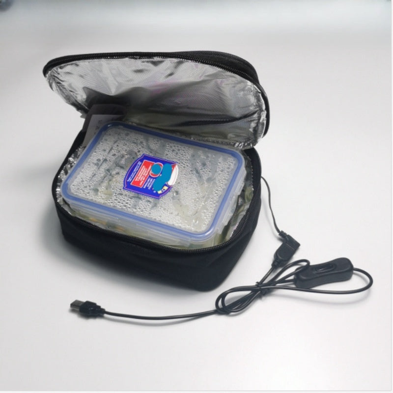 Newly Released at Buy Center: USB Heating Lunch Outdoor Bento Thermal Bag Convenient And Easy To Carry