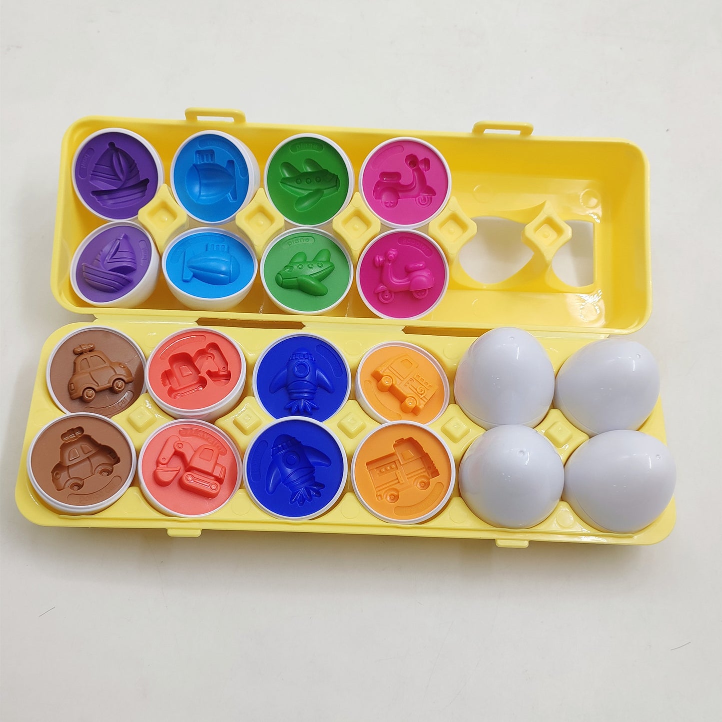 Baby Learning Educational Toy Smart Egg Toy Games Shape Matching Sorters Toys Montessori Eggs Toys For Kids Children Car.