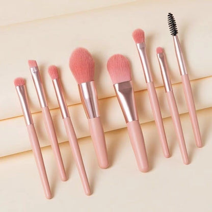 Eight Macaron Makeup Brush Eye Detail Set