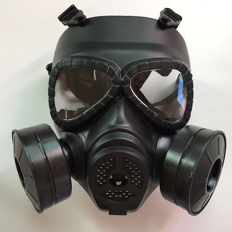 Anti-fog and haze protective gas mask