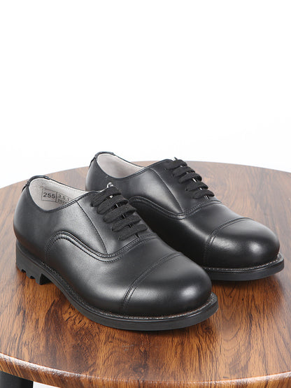 Just Arrived at Buy Center: Three Connector Lace-up Leather Shoes