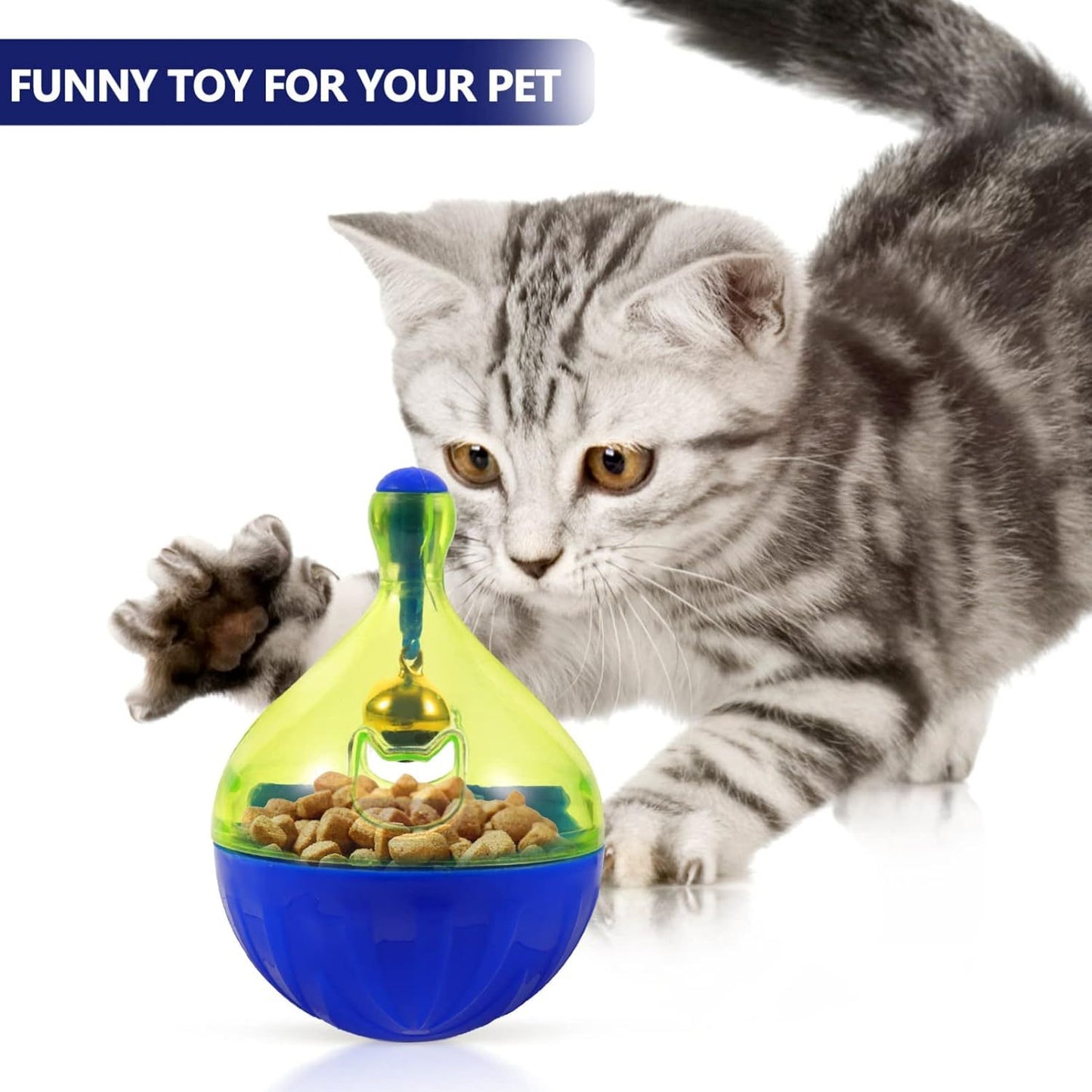 Newly Released at Buy Center: Dog Food Leaker Cat Treats Toy Puppy Treats Cat Treat Dispenser Dog Treat Dispenser Pets Treat Dispenser Dog Treat Ball Dispenser Pet Food Dispenser Interactive Cat Feeder Puzzle