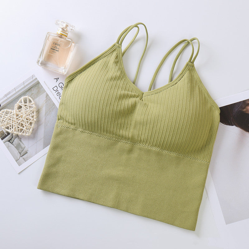 Fresh Arrivals at Buy Center: Fashion Base Camisole Underwear For Women Green Free Size