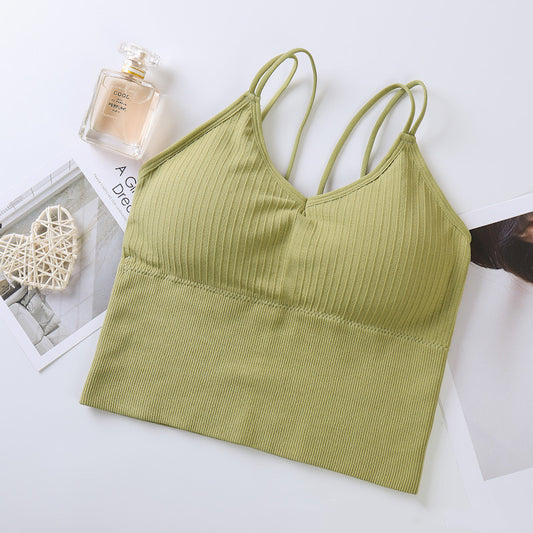 Fresh Arrivals at Buy Center: Fashion Base Camisole Underwear For Women Green Free Size