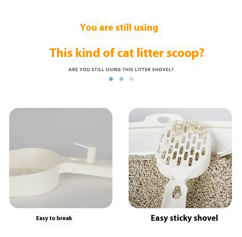 Just Arrived at Buy Center: Metal Cat Litter Scoop Poop Cleaning Artifact