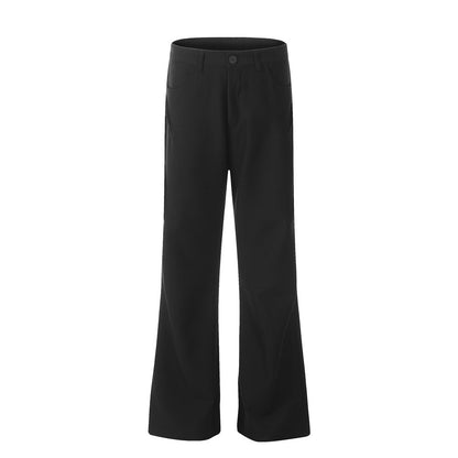 Fresh on the Scene at Buy Center: Men's Trousers Loose And Simple Casual Pants Black