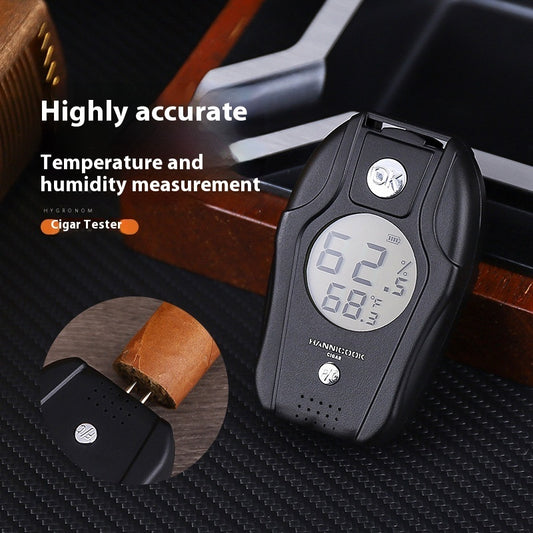 Fresh Arrivals at Buy Center: Electronic Temperature And Humidity Plug-in Cigar Hygrometer