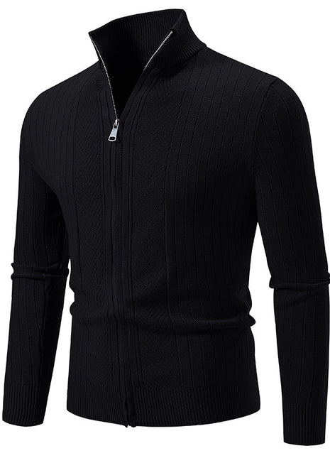 Solid Color Zipper Cardigan Jacket Coat For Men Buy Center