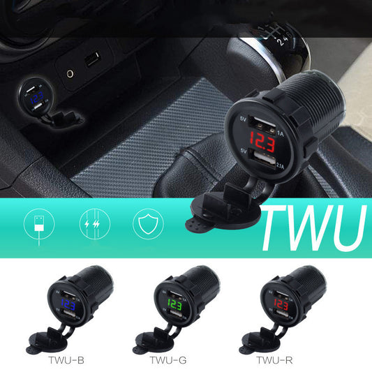 Newly Released at Buy Center: Motorcycle Car Charger Waterproof Fast Charging Cigarette Lighter