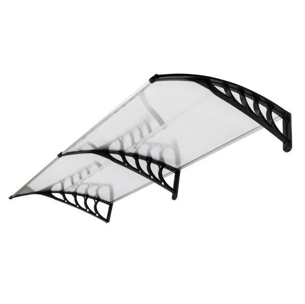 Outdoor Front Door Window Awning Patio Canopy Rain Cover UV Protected Eaves RT Buy Center