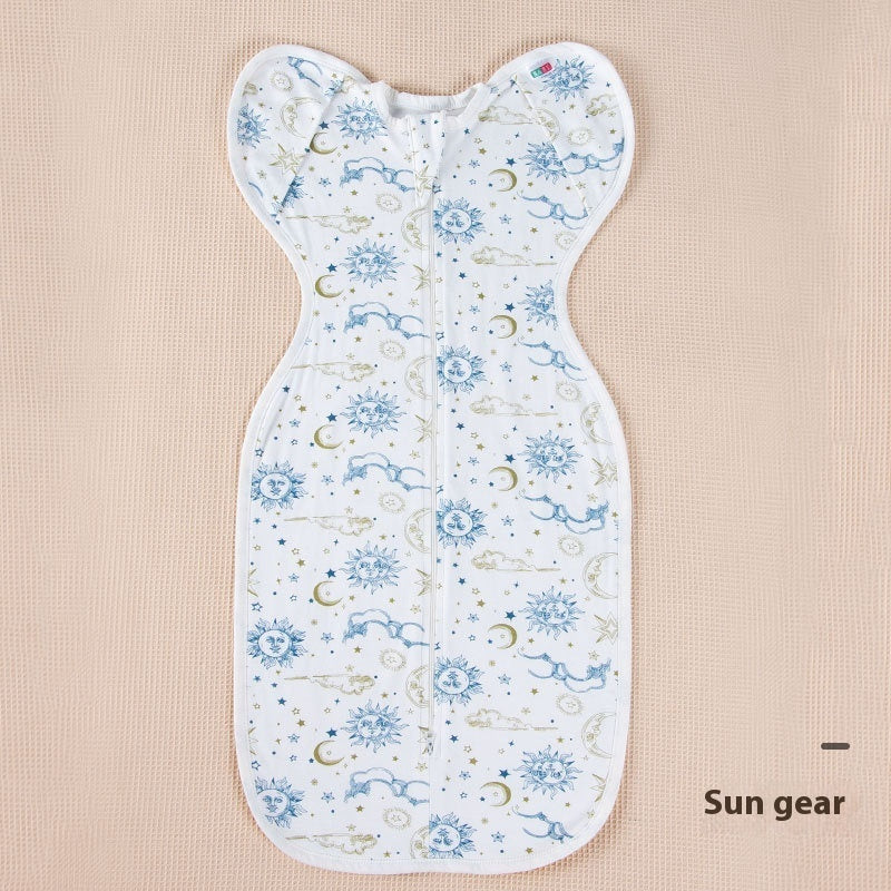 Newborn Baby Surrender Swaddling Summer Spring And Autumn Anti-shock Sleeping Bag Buy Center