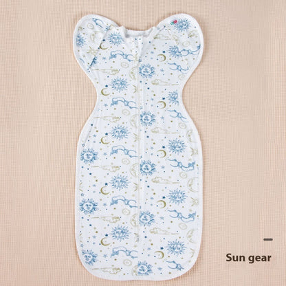 Newborn Baby Surrender Swaddling Summer Spring And Autumn Anti-shock Sleeping Bag Buy Center