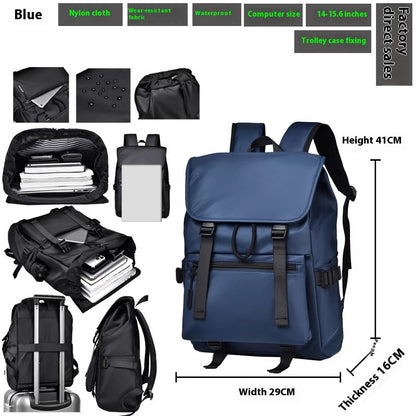 Waterproof Rucksack Backpack Large Capacity High Sense Men Buy Center