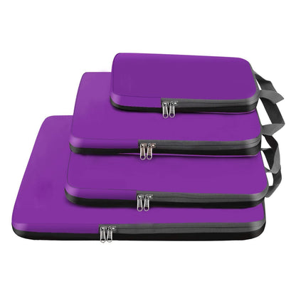 Just Arrived at Buy Center: Waterproof Travel Buggy Bag Four-piece Five-piece Set Purple