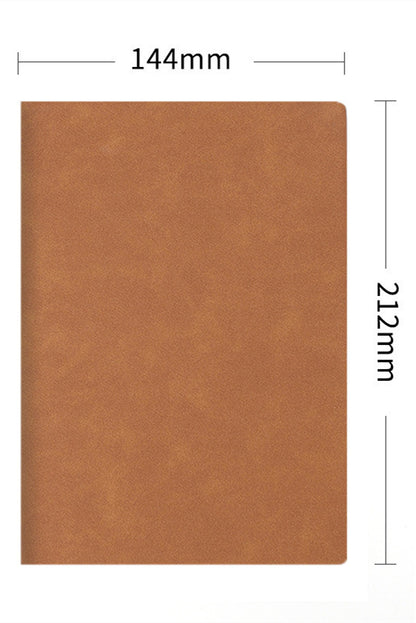 Trending Now at Buy Center: Soft Noodle Sheep Buckle Notepad Notes Brown