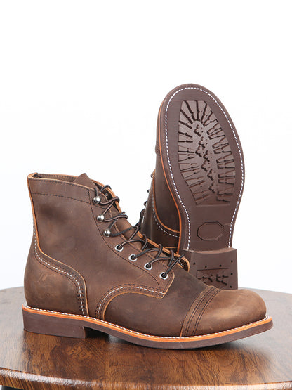 Trending Now at Buy Center: Paratrooper Boots Crazy Horse Leather High-top Outdoor Leisure