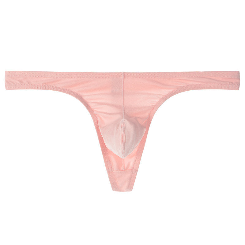 Men's Casual Pure Cotton Elephant Trunk Thong Buy Center