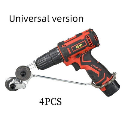 New at Buy Center: Electric Drill To Electric Shears Iron Sheet Cutter Universal version 4pcs