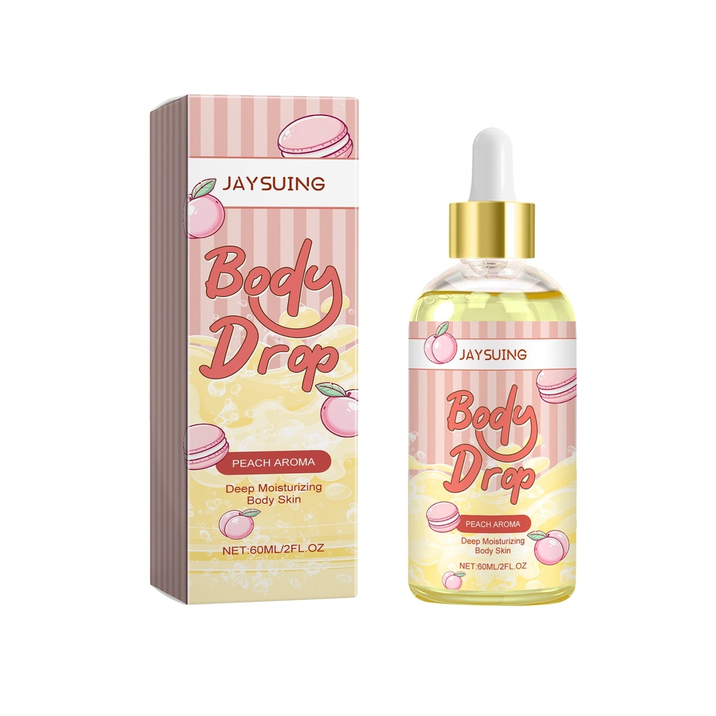 Trending Now at Buy Center: Body Care Oil Peach macaron