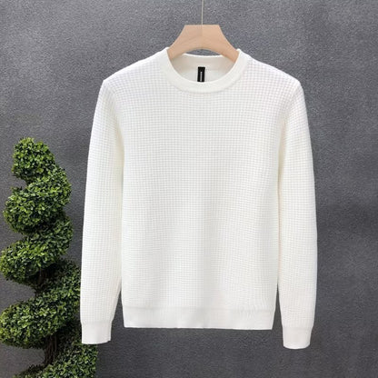 Loose Round Neck Sweater Men's Knitted Shirt Buy Center