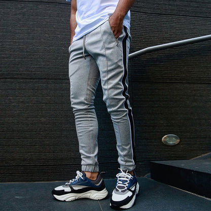 High-quality stretch casual pants men's corset pants