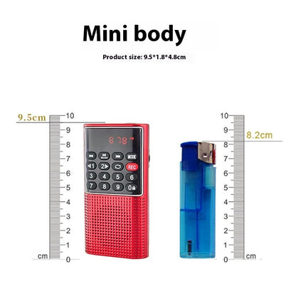 Just Arrived at Buy Center: Mini Digital Song Request Portable Recording Player