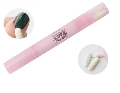 New Manicure Implement Polish Remove Pencil Cleaning Finger Edge Modifier Pen Nail Art Edge Correction Cleaning Pen Light Pink