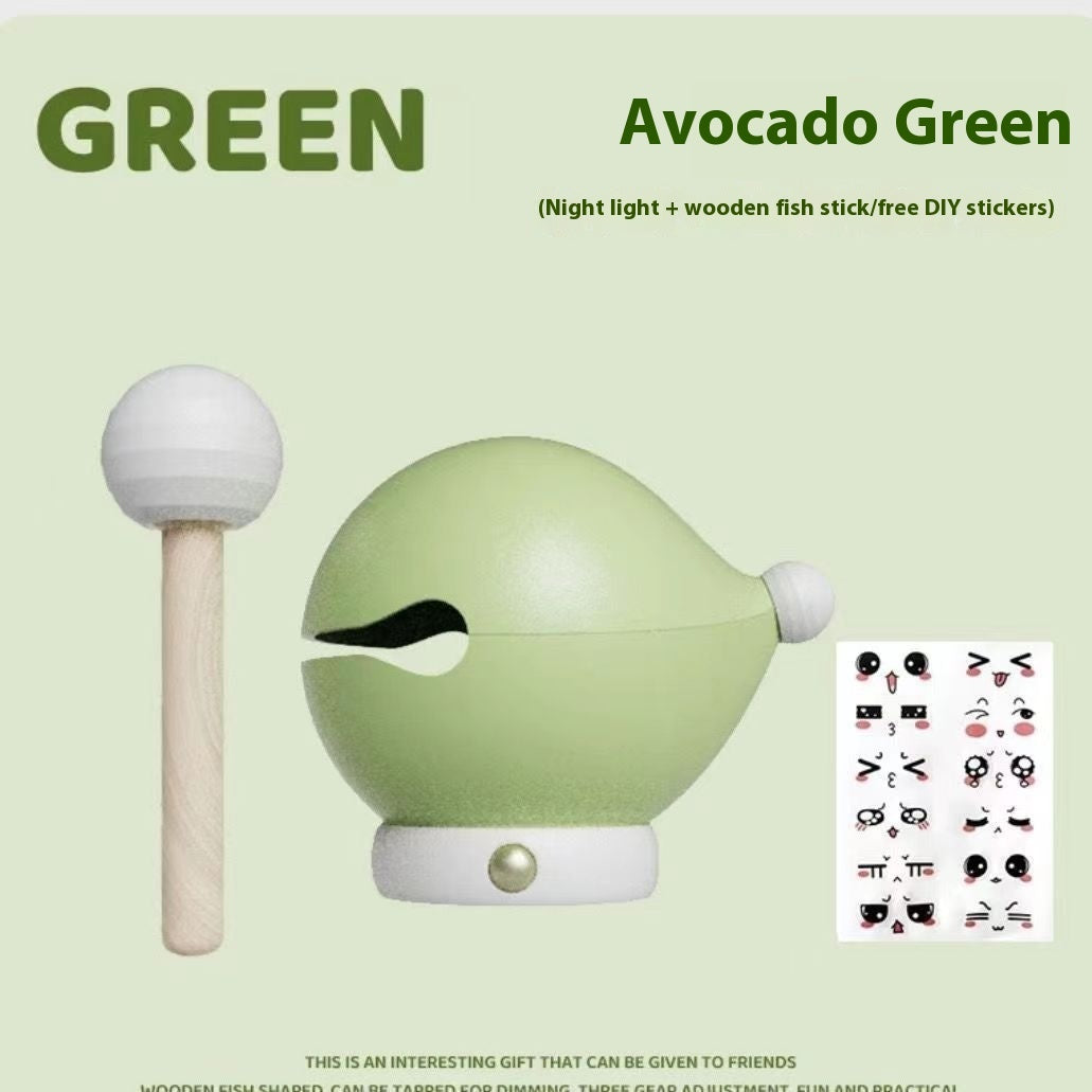 Newly Released at Buy Center: Chinese Block Night Light Blessing Room Atmosphere Avocado Green