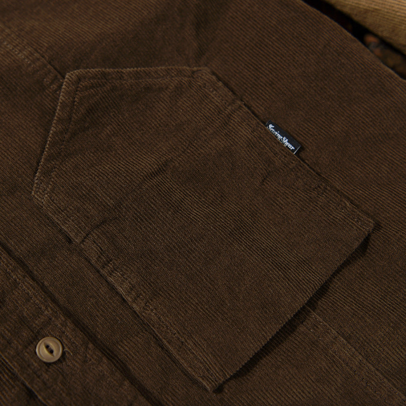 Men's Corduroy Casual Shirt Buy Center