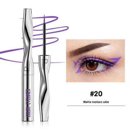 Buy Center Handpicked- Color Eyeliner Makeup Waterproof Quick-drying Very Fine 24 Colors 20Color