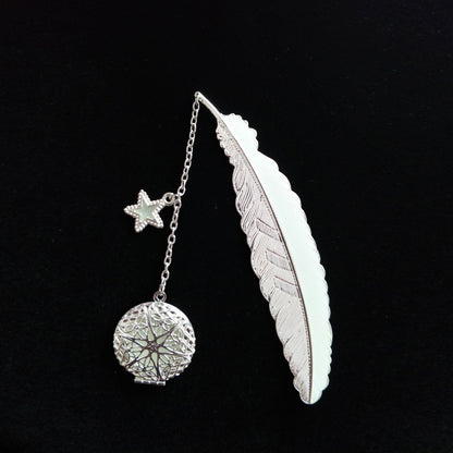 Fresh Arrivals at Buy Center: Luminous Retro Pure Copper Feather Bookmark 4style